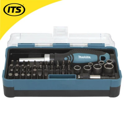 £26.40 • Buy Makita 47 Piece Ratchet Socket And Screwdriver Bit Set
