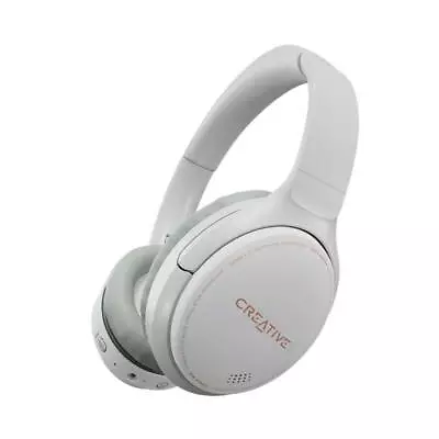 Creative Zen Hybrid Wireless Noise Cancelling Over-Ear Headphones - White • $117.27