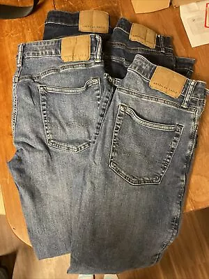 LOT OF 4- Men’s American Eagle Jeans 32x32 • $45