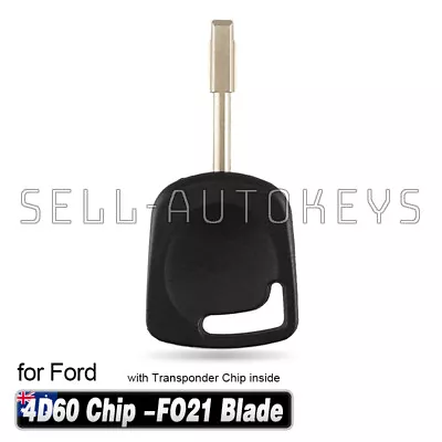 4D60 Suitable For Ford Territory SX 2004 2005 Ignition Transponder Chip Key • $13.81