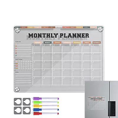 Magnetic Dry Erase Board Writing Note Refrigerator/office White Board1 Organizer • $17.36