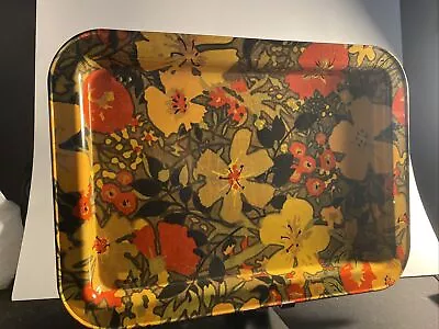 EVERLAST FABRIC Vintage Floral Lap Tray Bed Dinner Lap Tray TV Tray Footed Tray • $18.90