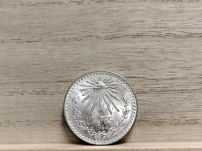 1944 M Un Peso Mexico Silver Coin • $35