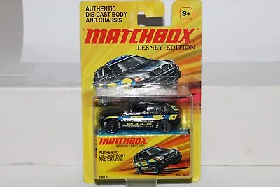 MATCHBOX Lesney Edition BMW X5 Police Vehicle Keel District Police • $77.99