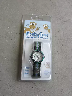 Vintage Dingbats Monkey Time Green Compass Watch Sealed New MOC • $19.97