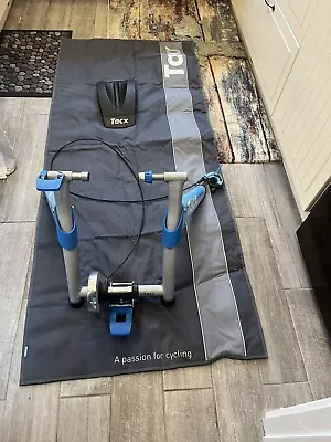 TACX Turbo Trainer And Mat • £69