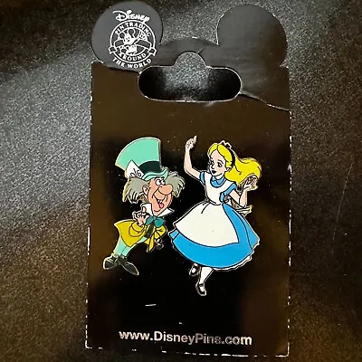Tokyo Disney Resort Alice And Mad Hatter 2 Pin Set TDR • $15.99