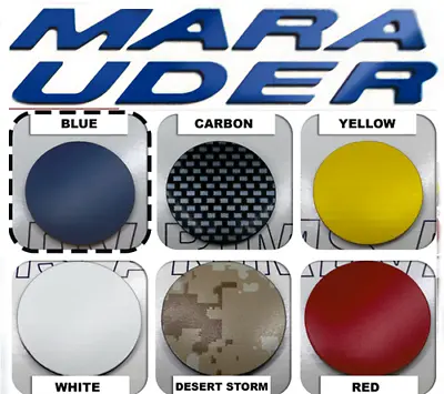 Mercury Marauder 2000-2004 Rear Bumper Letters Inserts ABS Plastic BLUE • $16.99