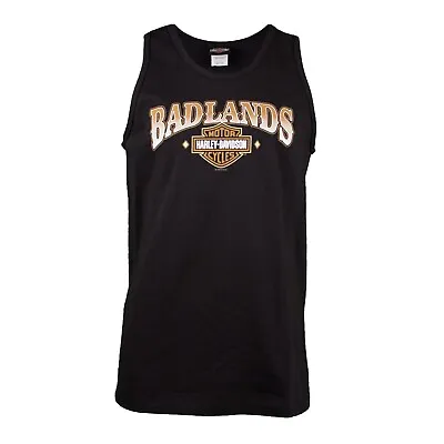 Badlands Harley-Davidson® Men's Thenadays Black Tank Top • $24.95