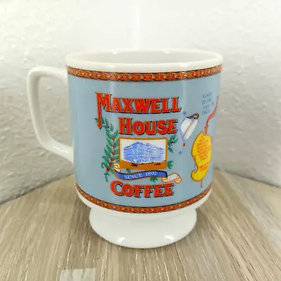 Maxwell House Footed Cup Mug Vintage Collectible Coffee Advertisement • $9.49