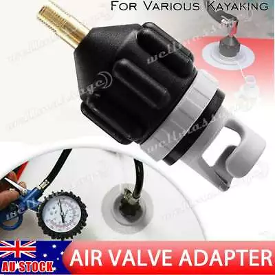 SUP Pump Air Valve Adapter Compressor For Paddle Board Accessory Inflatable Boat • $8.55