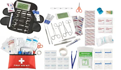 Premium IFAK First Aid Wound And Suture Military Surgical Natural Disaster Kit  • $28.95