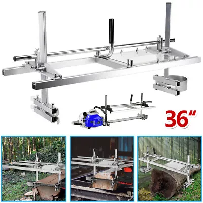 Chainsaw Mill For Saws 14 -36  Bar Furniture Making Wood Cutting Aluminum Steel • £66.49