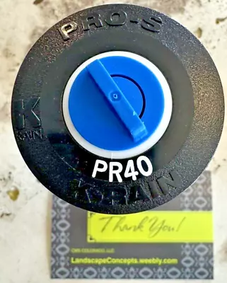 K-Rain Pro S Spray With Male Riser And Flush Cap 40 PSI Press 6  78006-PR40 • $19.27