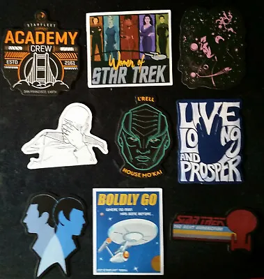 $2.99 • Buy Star Trek Sticker Lot #1 (A Total Of 9 Stickers)
