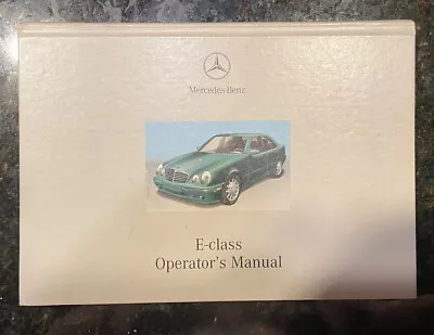 Mercedes-Benz W210 E320 E430 E55 2000 2001 2002 Owner’s Manual OEM • $25