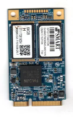 SMART SV9MST6D064GJM21HN MSATA SSD 64GB Solid State Drive  • $20