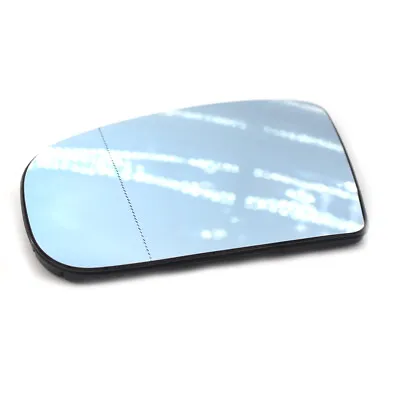 Left Side Wing Mirror Glass Blue Wide Angle Heated For Mercedes-Benz W220 W215 • $19.99