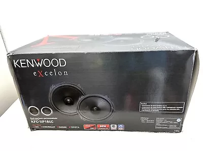 Kenwood EXcelon KFC-XP184C 7  Component Speaker System Oversized 1  Tweeter New • $169