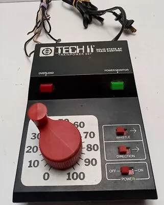 MRC TECH II Train Power 027 Solid State AC Train Controller Tested Working • $34.95