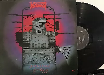 Voïvod – Dimension Hatröss LP 1988 Accord – 101011 VG+/VG+ [France] • $49.95