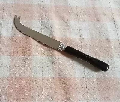 Cheese Knife Black Handle Sheffield VGC • £1.99