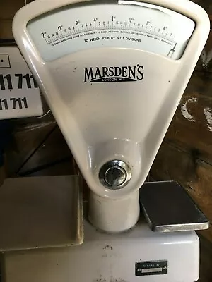 £20 • Buy One Set Of Marsden's Butcher's Shop / Store Scales , Probably 1950s Or 1960s.