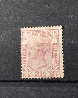 Gb Queen Victoria Sg 141 2 1/2d Rosy Mauve Pl 7 M/mint  • $1.23