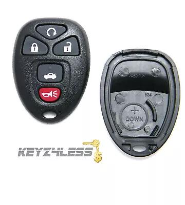 New Replacement Keyless Entry Remote Car Key Fob Shell Case And Pad GM 22733524 • $6.45