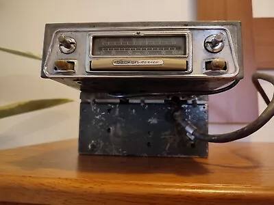 BECKER MEXICO RADIO VINTAGE MERCEDES 190SL Full Valvo Tubes UNTESTED.  • $449.99