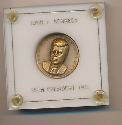 1961 Medallic Art Co John F Kennedy 35th President Medal • $14.95