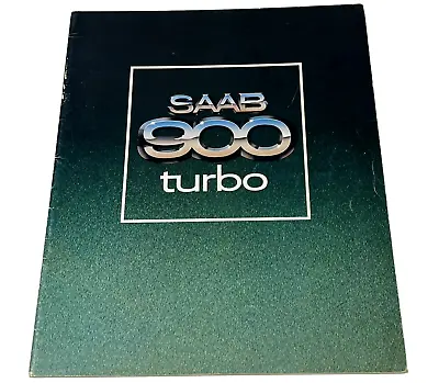 Original 1979 Saab 900 Turbo Sales Dealer Brochure Advertising 20 Color Pages • $5.95