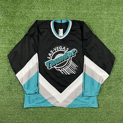 Las Vegas Thunder Vintage Bauer IHL Hockey Jersey Size Medium • $127.22