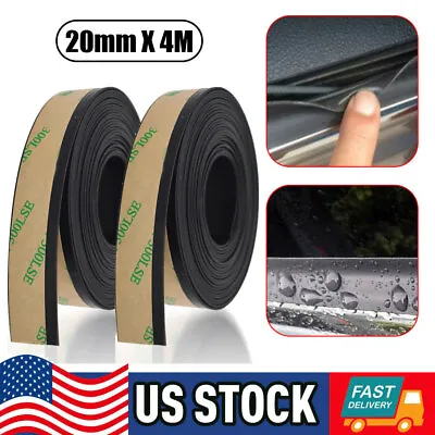 8M Rubber Seal Strip Molding Edge Trim Car Door Window Protector Guard Universal • $21.98