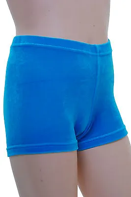 Gymnastic Leotard Shorts Girls Ladies Dance Gym Velvet  KF FAST DELIVERY UK  • £10