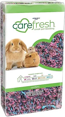 £12.35 • Buy Carefresh Dust-Free Confetti Natural Paper Small Pet Bedding & Odor Control, 10L