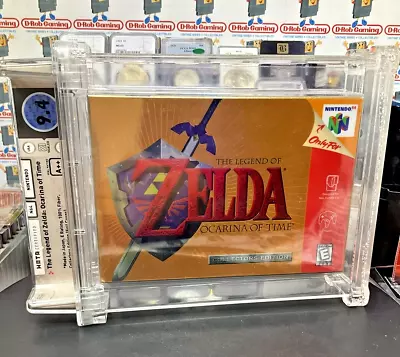 Legend Zelda Ocarina Of Time CE N64 New Sealed VGA WATA CGC Gamecube NES SNES • $9995