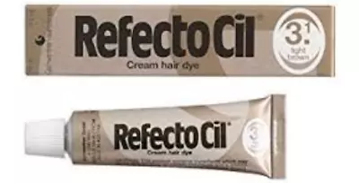 $10.99 • Buy RefectoCil 3.1 Light Brown Color Eyebrow Eyelash Professional Tint 15 Ml