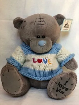 Me To You - LOVE - 10 Inch Teddy Bear Plush Toy - Blue - Brand New • $39.85
