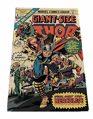 Giant Size Thor #1 1975 Jack Kirby Stan Lee Marvel Comics G/VG Condition (box36) • $5.99