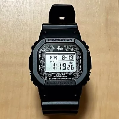 CASIO G-SHOCK DW-5000ST LIMITED EDITION STUSSY 25th ANNIVERSARY FROM JAPAN • $200