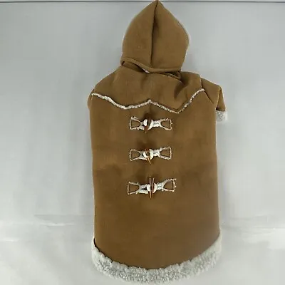 $12 • Buy Zack And Zoey Large Dog Coat Vest Polyester Brown 16” Long On Top 12” Bottom