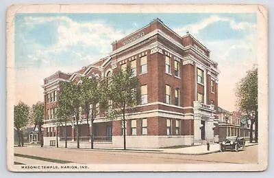 Marion Indiana ~ Spring Trees In Front Of Masonic Temple~Stella Keene South Bend • $3