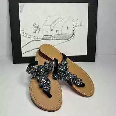 Mystique Lombok C Authentic Crystals Handcrafted Sandal. Women’s Size 5 • $95