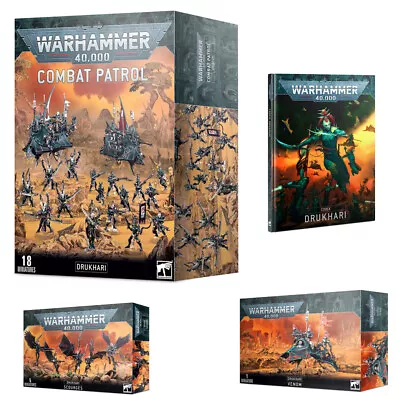Warhammer 40k Drukhari Brand New & Sealed Dark Eldar Boxed Kits • £90