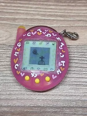 Clear Pink TMGC Tamagotchi Ketei - Japanese Language V3  • £35