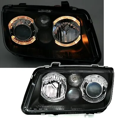 Scheinwerfer For VW BORA 1998-2005 Standlichtringen Schwarz AU LPVWC0WP XINO AU • $377.61