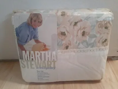 Martha Stewart Everyday Vintage Multicolor Floral Shabby Chic Sheet Set Twin  • $39.99