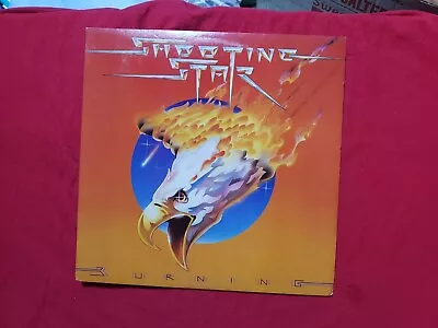 VINTAGE RARE Shooting Star - Burning - 1983 Vinyl Album 12'' LP VG+ • $15