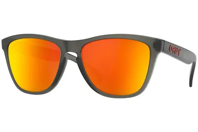 Oakley FROGSKINS Matte Grey Smoke W/Prizm Ruby Polarized OO9013-F8 55-17 • $220